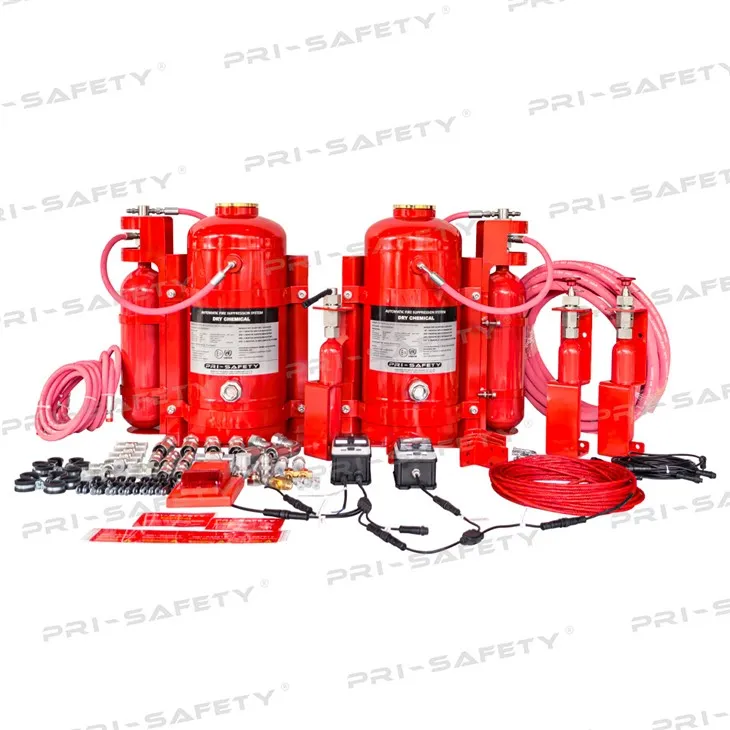 ระบบดับเพลิงยานพาหนะของฉันอุปกรณ์ดับเพลิงอัตโนมัติสำหรับรถบรรทุกการขุด