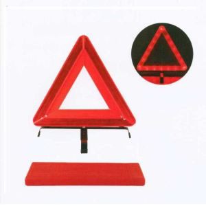 CE ที่ได้รับการรับรองไฟ LED คำเตือนสามเหลี่ยมยุบ